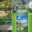 Grotrax Biodegradable Grass Seed Mat - 50 SQFT Year Round Green - Grass Seed and Fertilizer All in One for Lawns, Dog Patches & Shade - Just Roll, Water & Grow - No Fake or Artificial Grass