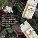 Mammoth Organic Bloom Booster | Mammoth P Organic Fertilizer Microbial Inoculant | 16% Proven Increase in Yield | University Developed and Growers Approved (250 ml)