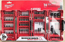 MILWAUKEE'S Shockwave Impact Driver Bit Set (74 Piece) 48-32-4062