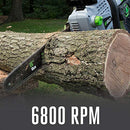 EGO Power+ CS1604 16-Inch 56-Volt Lithium-ion Cordless Chainsaw - 5.0Ah Battery and Charger Included , Black