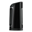 Rowenta SO9276U2 Silence Comfort Heater in Black/Silver Features Auto Off, Digital Display, Energy Saving Mode and Cooling Fan Mode and Cool Touch Housing