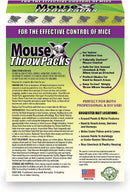MouseX Throw Packs Bait Pellets for Mice, Pack of 6