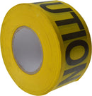 C.H. Hanson 16000 Yellow Caution Barricade Tape, 2 mil, 1000 ft, YELLOW/BLACK, Caution Yellow 305m (1000ft)
