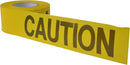 C.H. Hanson 16000 Yellow Caution Barricade Tape, 2 mil, 1000 ft, YELLOW/BLACK, Caution Yellow 305m (1000ft)