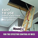 MouseX Throw Packs Bait Pellets for Mice, Pack of 6