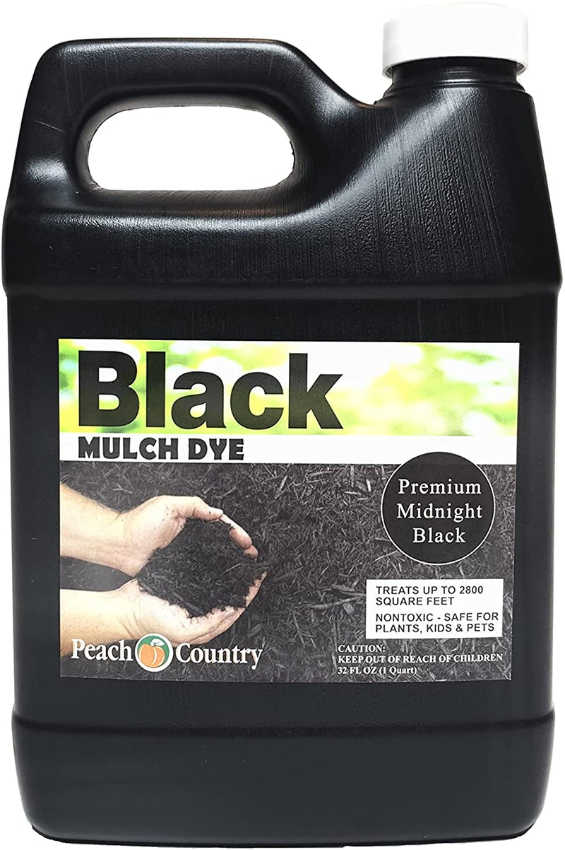 Peach Country Premium Mulch Dye, Color Concentrate - 2,800 Sq. Ft.(1 QT)