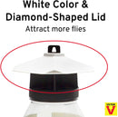 Victor M380 [Set of 2] Reusable Outdoor Fly Traps - Our Fly Trap Combination Pack is Bundled with a Fly Swatter and an Extra Refill Bait Pack of Three