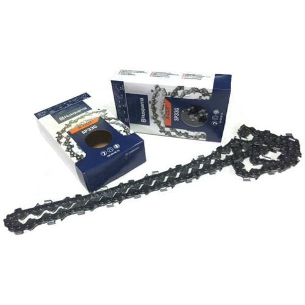 2-Pack Genuine Husqvarna X-Cut 18" Chain Loop 581643672 325 Pitch 50 Gauge Replaces H30-72 Fits 336 339XP 340 345 346XP 350 351 353 435 440