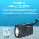 Crisis Ware Small Emergency Radio by Home and Country USA