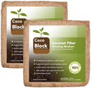 Home and Country USA Coconut Fiber Compressed Coco Coir Brick