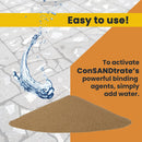 ConSandtrate Concrete Crack Filler - 3 lb. (Single Bottle) for Filling in Concrete Cracks on driveways, walkways and patios.
