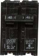 SIEMENS Q240 40-Amp Double Pole Type QP Circuit Breaker black