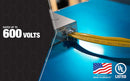Woods 28828223 28828228 12/2 NMB W/G 100' Wire, 100 ft, Yellow, 100 ft