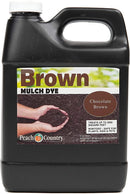 Peach Country Premium Mulch Dye, Color Concentrate - 2,800 Sq. Ft.(1 QT)