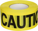 C.H. Hanson 16000 Yellow Caution Barricade Tape, 2 mil, 1000 ft, YELLOW/BLACK, Caution Yellow 305m (1000ft)