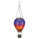 Hot Air Balloon Solar Lantern Large Purple