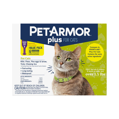 PETARMOR Plus for Cats Over 1.5 lbs