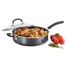T-Fal Non-Stick 5.5 Quart Deep Saute Pan With Glass Lid