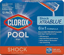Clorox Pool&Spa 33512CLX Pool Shock XtraBlue 12 Pack, White