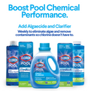 Swimming Pool Chlorine Clorox Pool And Spa Algaecide Clarifier 1 gallon (4-Pack)