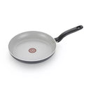 T-FAL G9170764 BLK 12 in. Ceramic Fry Pan, Black