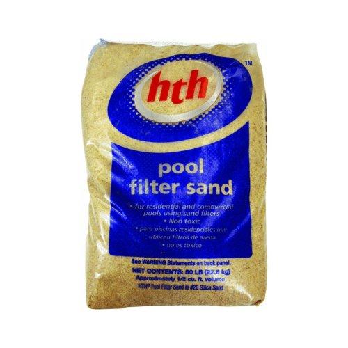 HTH 67074 Filter Sand Care for Swimming Pools, 50 lbs