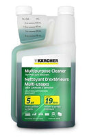 Karcher Multi-Purpose Cleaning Detergent Soap Cleaner for Pressure Power Washer, 1-Quart