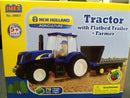 New Holland Tractor with Trailer (70 Pcs)