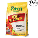Preen Garden Weed Preventer 31.3 lb Bag, 2 Pack Covers 10,000 sq ft
