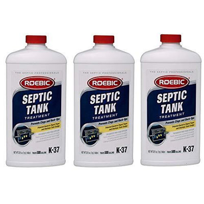 Roebic Laboratories,Inc. K-37-Q Septic Tank Treatment,32-Ounce - 3 Pack