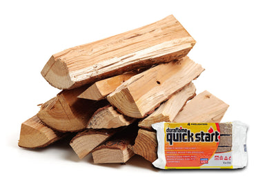 Seasoned Firewood by Home and Country USA. Hardwood