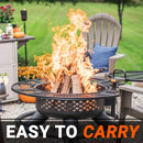 Seasoned Firewood by Home and Country USA. Hardwood, Kiln Dried firewood for Outdoor fire pits, Wood Burning stoves, and Campfires.