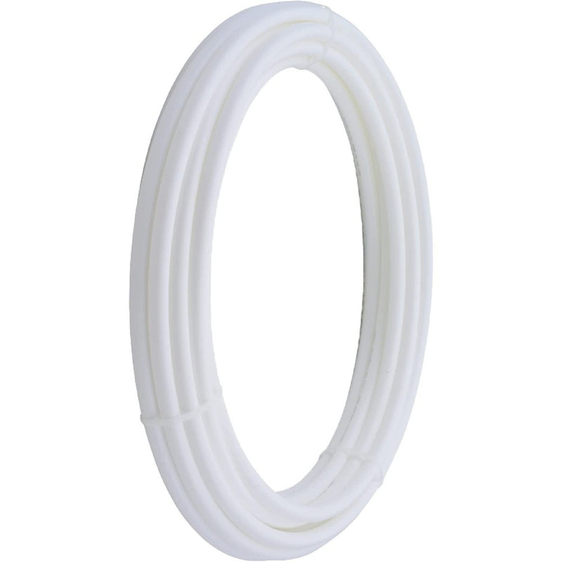 SharkBite 1/2" x 50' White Polyethylene PEX Coil Tubing