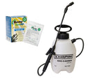 Roundup QuikPro Weed Killer 1 Packet per Gallon 5 pack & 1 Gal Sprayer