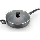 T-Fal Basic Easy Care 5 Quart Non-Stick Black Jumbo Cooker Saucepan