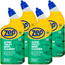 Zep Acidic Toilet Bowl Cleaner 32 Ounces With More Clinging Formula (Pack Of 4)