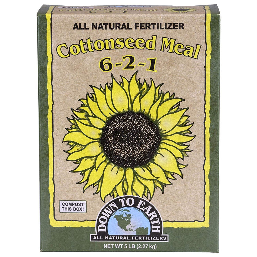 Down to Earth All Natural Cottonseed Meal Fertilizer 6-2-1