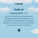Method Laundry Detergent, Fresh Air, 53.5 Ounces, 66 Loads