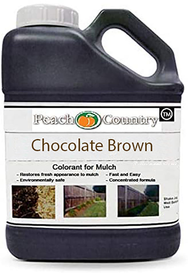 MulchWorx Rich Dark Brown Mulch Dye Spray Concentrate - Covers Up To 2,800 Sq. Ft.