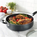 T-fal B36290 Specialty Nonstick 5 Quart Jumbo Cooker Saute Pan with Glass Lid, Black