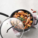 T-Fal Non-Stick 5.5 Quart Deep Saute Pan With Glass Lid
