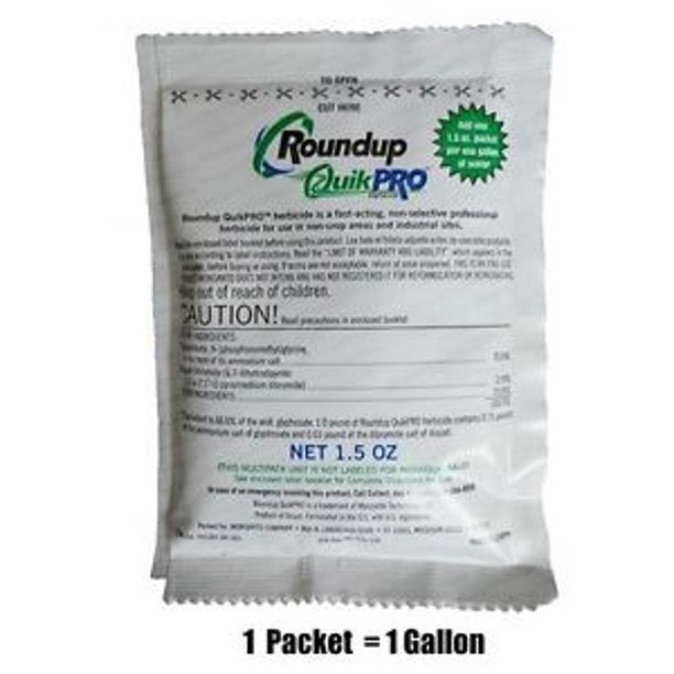 Roundup Quikpro Herbicide - 1 Packet