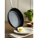 Lagostina Nera Hard Anodized Nonstick 10-Inch/12-Inch Fry Pan Cookware Set, Dishwasher Safe,Grey
