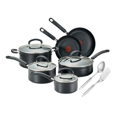 T-fal Excellence 12 Piece Titanium Non-Stick Cookware Set