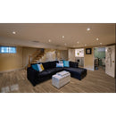 Aged Hickory Vinyl Planks Wide+ Click & Snap Builder’s Choice Pro w Mute Step Pad By Cali Bamboo 23.77 Sq. Ft.