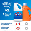 Clorox Disinfecting Bleach, Regular (Concentrated Formula) - 43 Ounce Bottle