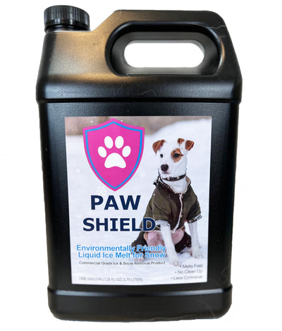Peach Country Liquid Paw Shield (1 Gallon) Environmentally Friendly Liquid Ice Melt for Snow - Commercial Grade Ice and Snow