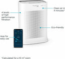 Rowenta PU3080 Pure Air Purifier, HEPA and Active Carbon Filters. WIFI Connect