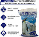 Blue Emperor Ice Melt Environmentally Friendly and Pet Safe Ice Melt 50 lb bag