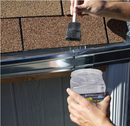 Sashco 14003 1 Quart Through the Roof Sealant Clear with a 2 inch Foam Brush